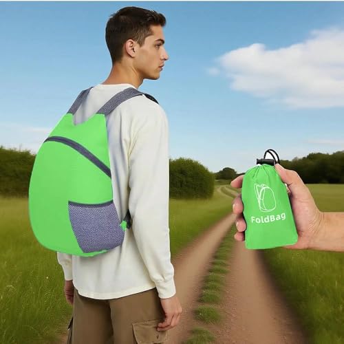 Mochila Plegable Ligera para Senderismo y Viaje miniatura 1