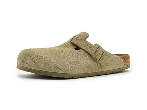 Image of Birkenstock Women's Boston Suede Clogs