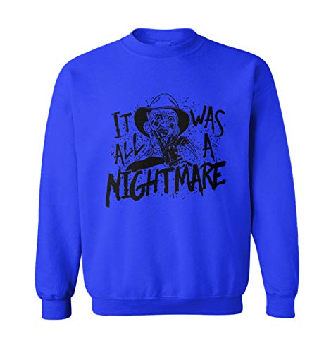 Haase Unlimited It was All A Nightmare - Freddy Parody Toddler Fleece Crewneck Sweater