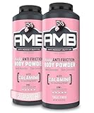 Anti Monkey Butt Body Powder for Women - Talc-Free Sweat & Chafing Relief with Calamine - Hypoallergenic Anti-Friction Formula for Thighs, Underarms, & More - 8 oz (Pack of 2)