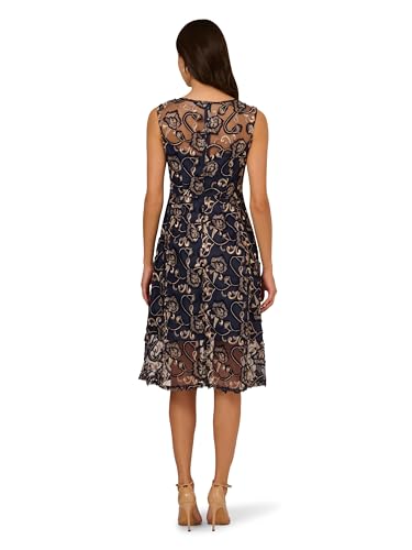 Adrianna Papell Women's Embroidered Midi Dress - Image 3