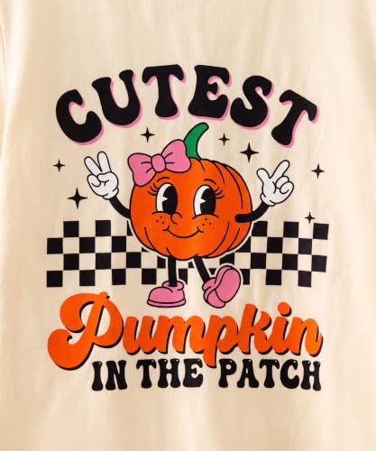 Image of Unique Baby 2 Piece Girls Double Bell Bottom Leggings Outfit with Long Sleeved Shirt Kid and Toddler Clothes Set