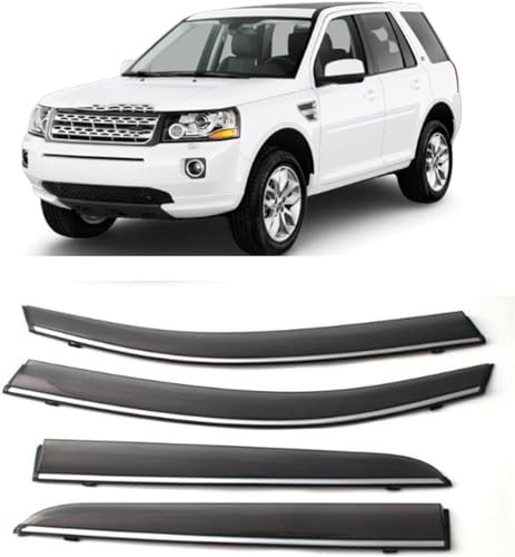Déflecteurs de vent de voiture Land Rover Freelander 2 pare-pluie teintés