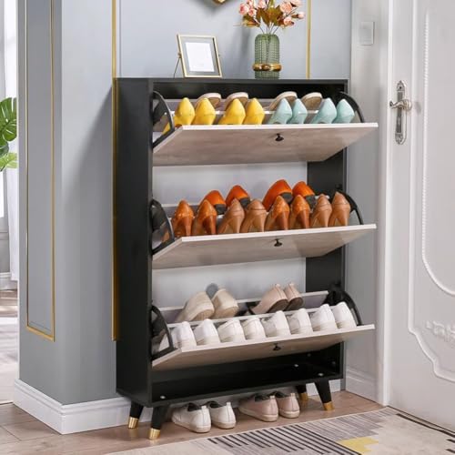 Rangement pour chaussures à fond ouvert au design moderne épuré - 4