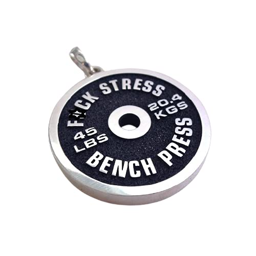 Weightlifting Unisex Fitness Charm F*ck Stress Bench Press