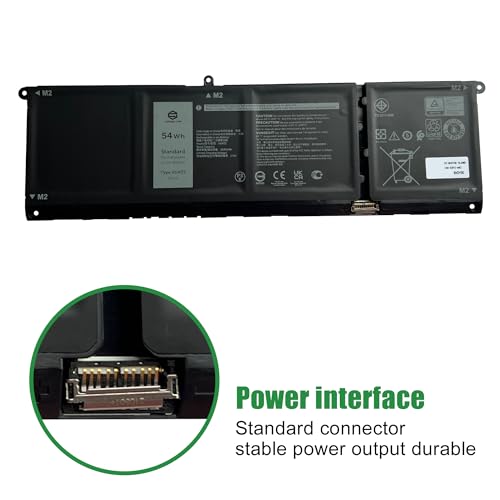 Image of V6W33 CPX-XDY9K 54Wh Laptop Battery Replacement for Dell Latitude 3320 3420 3520 3330 Inspiron 3510 5510 5518 5310 Vostro 5310 5410 5415 5510 5515 3510 Series 0XDY9K XDY9K 0WV3K8 WV3K8 15V