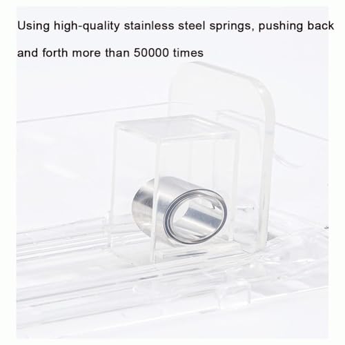 Escaparate de cigarrillos con actuadores automáticos y estante acrílico rectangular de pared 4