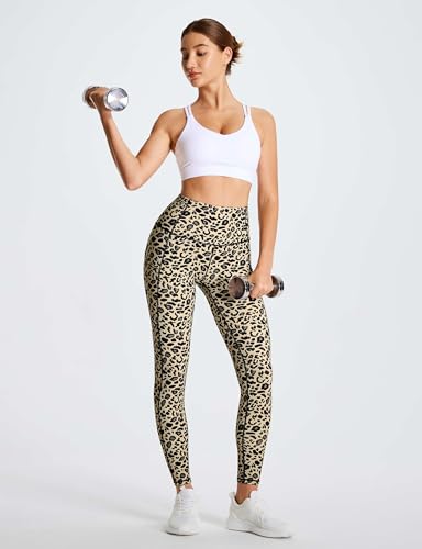 Image of THE GYM PEOPLE Thick High Waist Yoga Pants with Pockets, Tummy Control Workout Running Yoga Leggings for Women