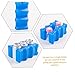 UPKOCH 4pcs Wave Ice Pack for Breast Milk Storage Durable Cooler for Nursing Moms Leak- Lightweight Safe Material Go Breastfeeding