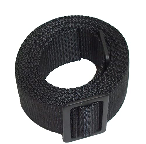 USA Slings 2 Point Rifle Sling Classic Black 1.25' Heavy Nylon Webbing 54' Long