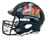 Nick Sirianni Signed Philadelphia Eagles FS Super Bowl 59 LIX Replica Helmet BAS - Autographed NFL Helmets