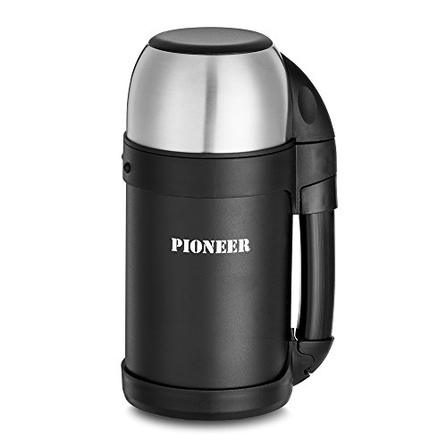 Pioneer Flasks SVG-1000BK Termo de vacío, Negro Cover