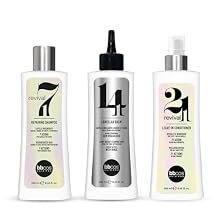 Revival Kit, Instant Lamellar Treatment Set, Professional Hair Care System with Shampoo, Conditioner, Leave-in Treatment, 3 Piece Set Revival Kit Combo