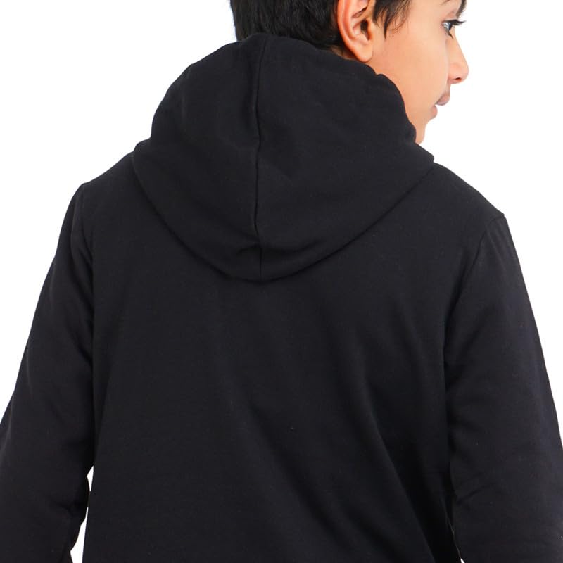 Image of Real Basics Boys Cotton Hooded Sweatshirt(Pack of 1)