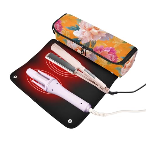 Bolso de viaje resistente al calor para herramientas de cabello miniatura 2