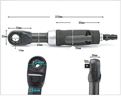 Avvitatore a Impulsi Avvitatore a Percussione Chiave a cricchetto pneumatica Chiave a Bussola a cricchetto Mini palmare 1011