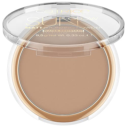 Catrice - Sun Glow Matt Bronzing Powder- 030 Medium Bronze - Image 3