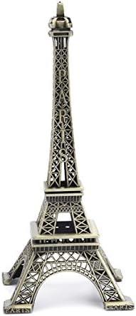 Nightwolf® 5.9 inch Bronze Paris Eiffel Tower Modelling Iron Craft Art Gift for Home Decoration Statues