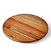ORIDOM Acacia Wood Lazy Susan, Wood Turntable Tray Cabinet Organizer,14