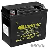Caltric Agm Battery Compatible with Arctic Cat T500 2008 / T570 2008 2009 2010 2011 2012 2013 2014