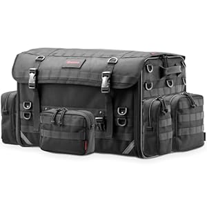 デイトナ ヘンリービギンズ バイク用 キャンプ シートバッグ SYSTEM(65L+12L) DH-750C コンプリートセット ポーチ付き 22132