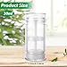 LOLYSIC 20 Pack 30ml/1oz Empty Deodorant Containers, Plastic Empty Deodorant Stick Containers, Twist Up Filling Stick Clear Deodorant Container Refillable Deodorant Bottles for DIY Chapstick Lip Balm