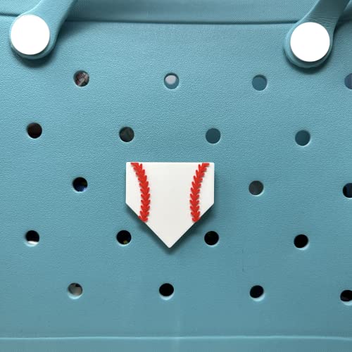 BAGLETS - Baseball Diamond Sport Charms for Rubber Beach Bags and Similar Tote Bags (Baseball Diamond)3