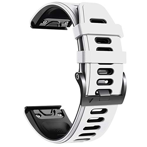 NotoCity Armband für Garmin Fenix 6x/6x Pro/5x/5x Plus/7x/7x Pro/8 51mm,...