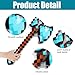 CCINEE 9 Pack Inflatable Pixel Weapon Bulk Swords Blow up Sword Axe Pickaxe Trident For Halloween Carnival Cosplay Birthday Swimming Pool Beach Party Supplies
