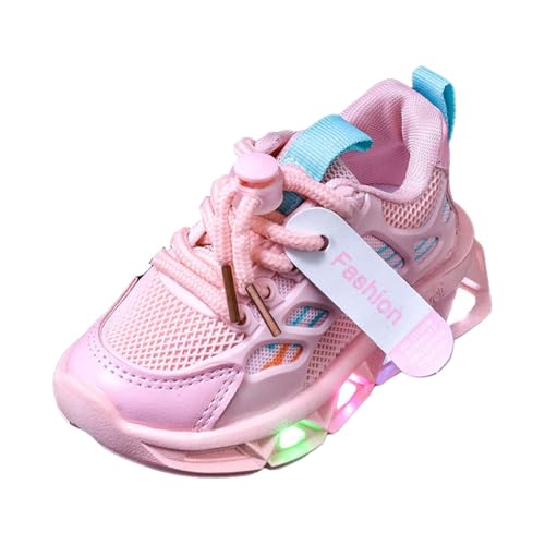 IWIHMIV Light Up Shoes Toddler Boys Comfortable Non Slip Girl Lightweight Casual Tennis Athletic Shoes