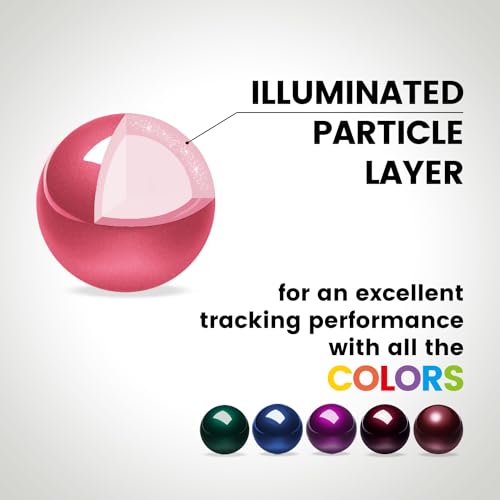 Image of Perixx PERIPRO-303 1.34 Inches Trackball - Replacement Ball for M570, PERIMICE-517 /520 /717 /720, and Other Compatible Trackball Mouse (Pink)