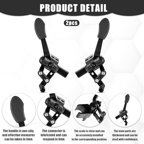 image for Hariendny Heavy Duty Wheelchair Brakes Wheel Locks, Drive Wheelchair P