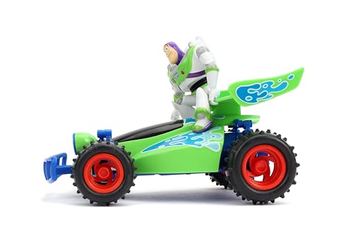 Jada Toy Story Turbo Buggy RC Buzz Lightyear 1 24 Scale Remote Control Car with Turbo Boost 2.4GHz USB Rechargeable Toys - Thumbnail 4