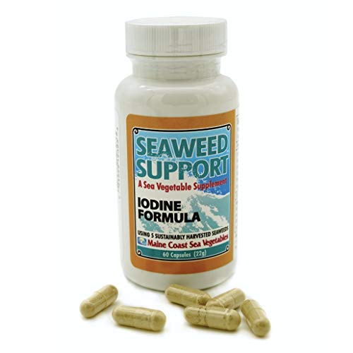 Seaweed Support Iodine Formula - Natural Iodine Supplement - 1 Bottle (60 Capsules) #TOP13
