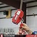 TRADESAFE Plug Lock for Lockout Tagout - 220 Volt Power Cord Lockout, Large Electrical Plug Lock, Industrial Grade Electrical Plug Lockout Device, OSHA Compliant Red