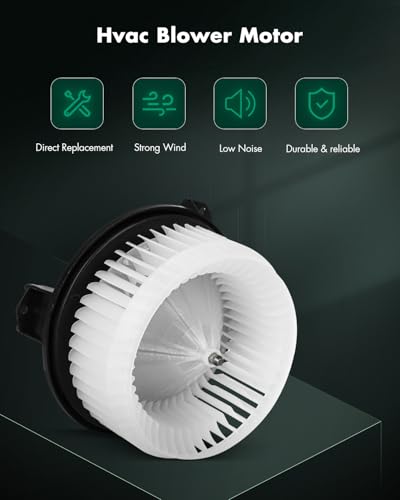 Image of SCITOO HVAC Heater Blower Motor Front Fit For Mazda,For Ram Models - For CX-9 2007-2015,For ProMaster 1500 2014-2021,For ProMaster 2500 2014-2021,For ProMaster 3500 2014-2021 Replacement For # 700289