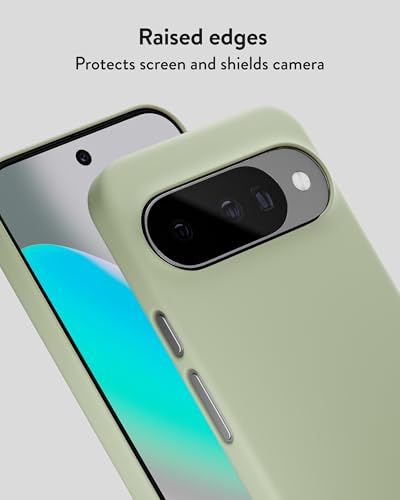 Coque Google Pixel 10 Pro antichoc housse mince verte avec aimant Qi2