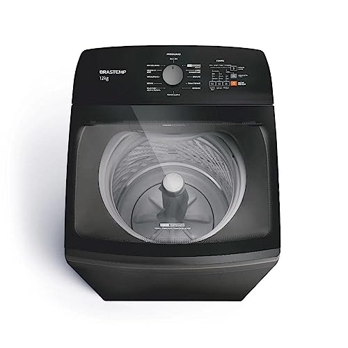Lavadora de Roupas Brastemp 12Kg com Ciclo Tira Manchas Advanced e Ciclo Antibolinha Titânio BWK12B9