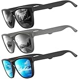 Polarized Sunglasses for Mens Womens - Fashion Men Sun Glasses Shades for Driving Golf Fishing Lightweight UV Protection