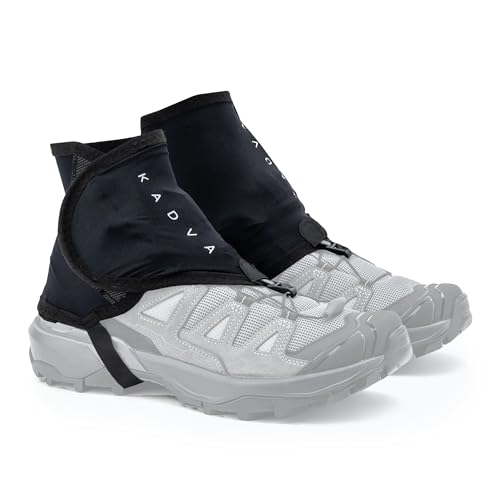 KADVA Nego Polainas de Nieve, Adultos Unisex, Negro, Talla única