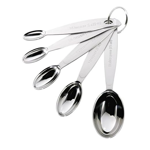 Cuisipro Stainless Steel Measuring Spoon Set