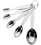 Cuisipro 747002 Stainless Steel Measuring Spoon Set
