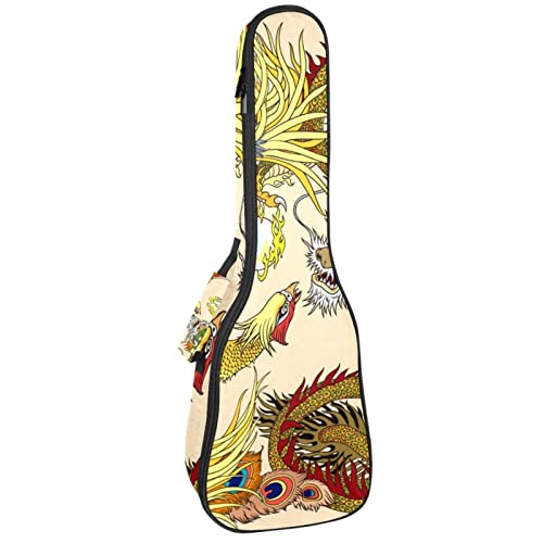 Sac ukulélé ténor étanche - Housse rembourrée pour concert soprano 53,3/60,9 cm