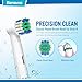 Banavos Toothbrush Heads, Replacement Brush Heads Compatible with Braun Oral B Electric Toothbrushes, Classic Round Toothbrush Head for Oral B Vitality Pro Smart Genius, 12 Pack with 4 Hygienic Caps