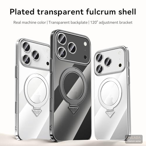 Coque iPhone 17 aimantée transparente rigide noire de protection dos