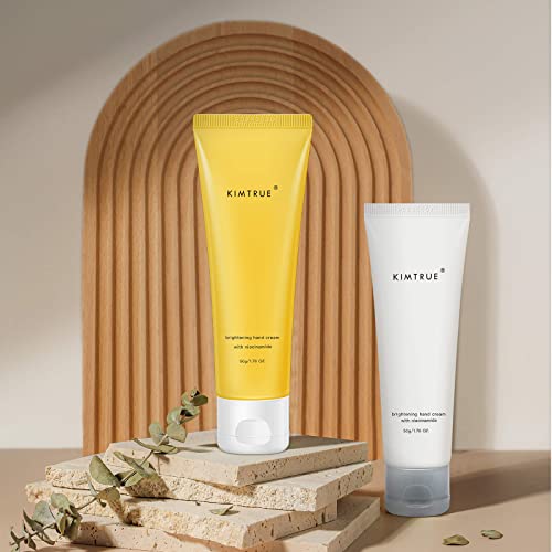 Kimtrue Brightening Hand Cream With Niacinamide,Moisturizing Dry Hand, Hand Lotion For Dry Cracked Hands- 50G (Mango) #TOP4