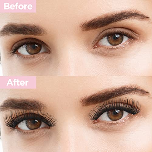 Quewel Lash Clusters 72 Pcs Wide Stem Cluster Lashes Mix8-16Mm Diy Eyelash Extension Individual False Eyelashes Soft & Do Not Break For Personal Makeup Use At Home(Quh-S012-Mix8-16Mm) #TOP3