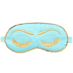 BABEYOND Sleeping Eye Mask for Women Cute Eye Mask Sleeping Beauty Eye Mask Eye Cover Mask Sleep Mask (blue)