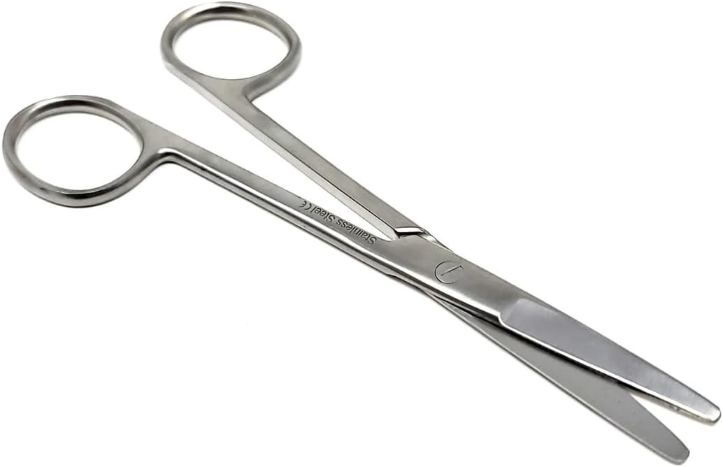 Premium Quality Mayo Dissecting Scissors with Blunt Blades Made of Premium Quality Stainless steel (6.75 Inch)