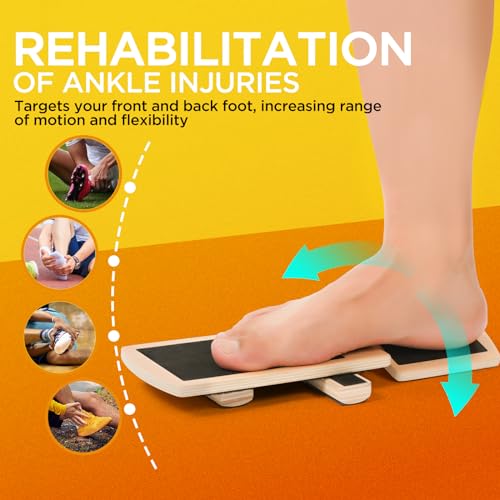 glitz Treinador De Fortalecimento De Pés Com Placa De Equilíbrio De Tornozelo Para Tornozelo Torcido